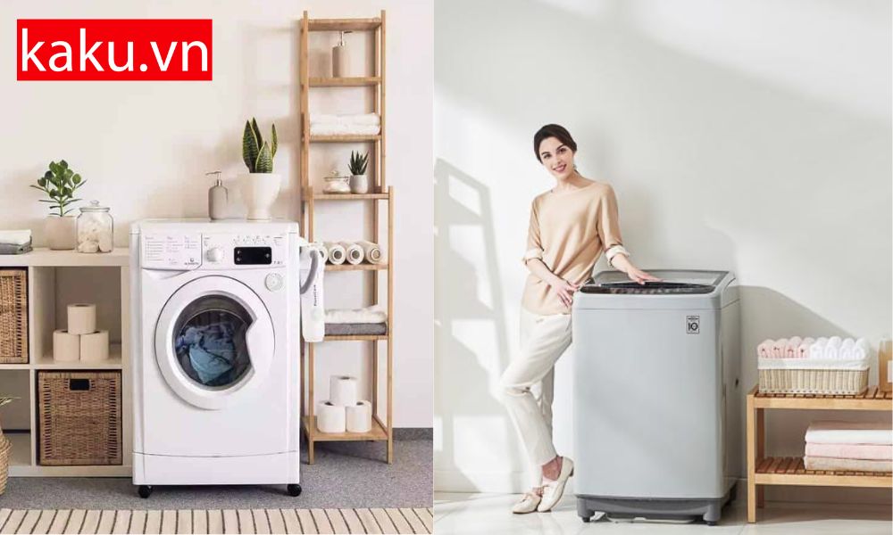 Máy giặt lồng ngang hay máy giặt lồng đứng : Nên mua loại nào?