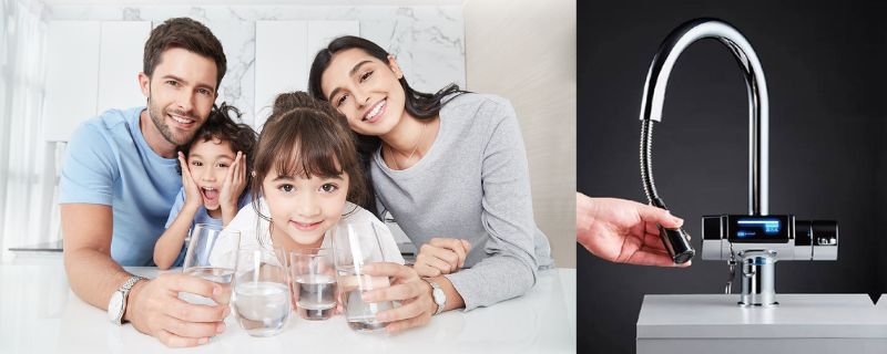 Đảm bảo an toàn sức khỏe gia đình với nước sạch