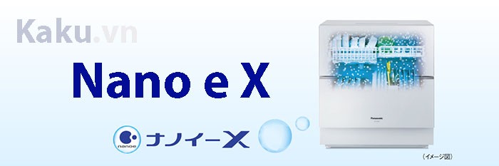 máy rửa bát nanoe X
