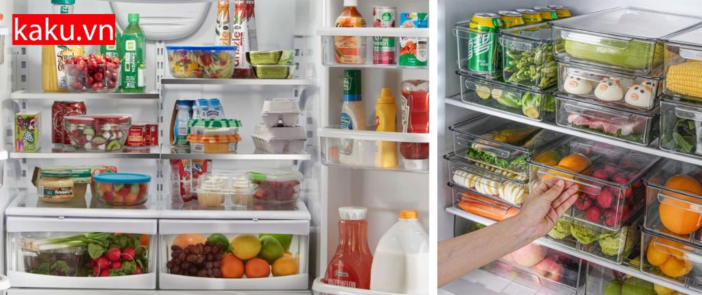 Lưu trữ thức ăn đúng cách để tủ lạnh khôgn bị hôi